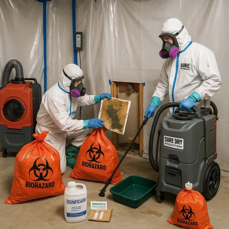Contaminated Water Handling Protocols process in Manahawkin, NJ